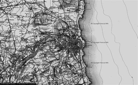 Historic Ordnance Survey Map Of Sunderland 1898