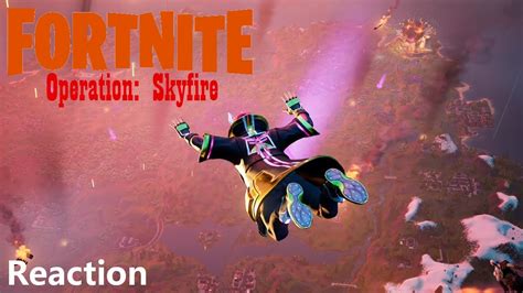 Fortnite Chapter 2 Season 7 End Event Reaction Operation Skyfire