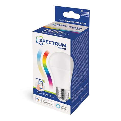 Inteligentna Ar Wka Smart R D O Led Led Gls W E Spectrum Smart