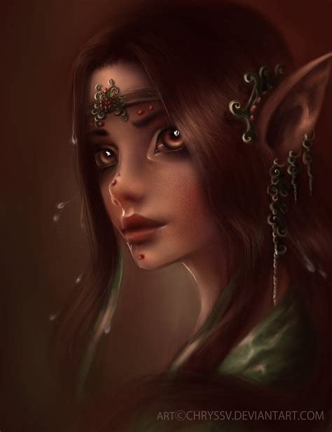 Wood elf | Wood elf, Fantasy art, Elf