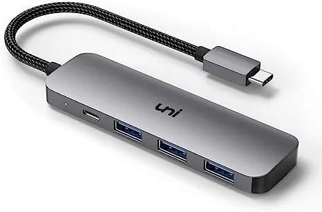 UNI USB C 4 In 1 Hub 3X USB 3 0 USB C 60W Mojitech