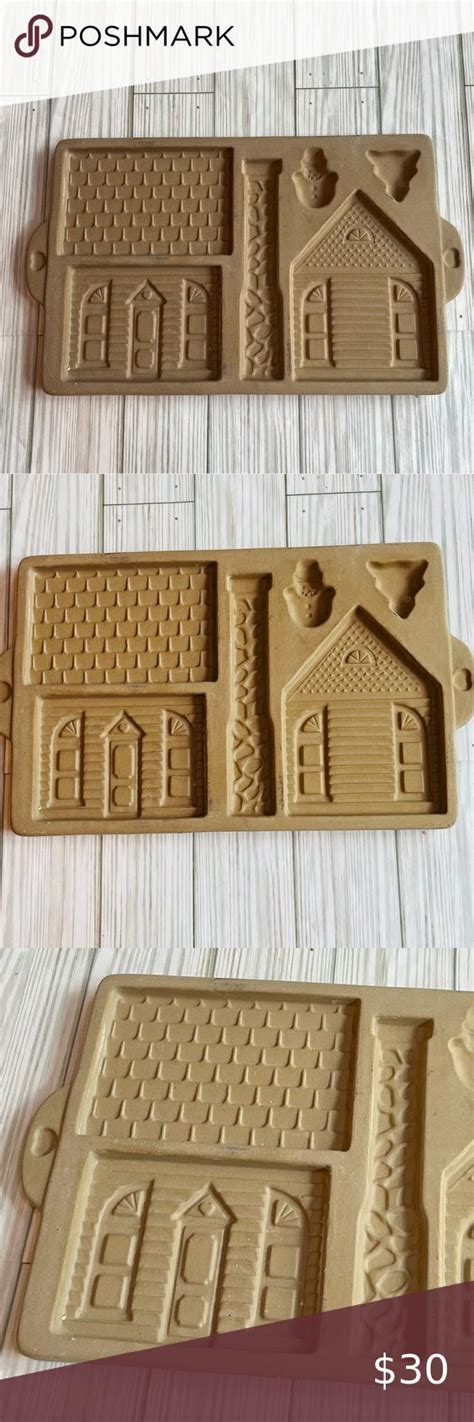 Pampered Chef Gingerbread House Baling Sheet Vintage 1992 Pampered Chef ...