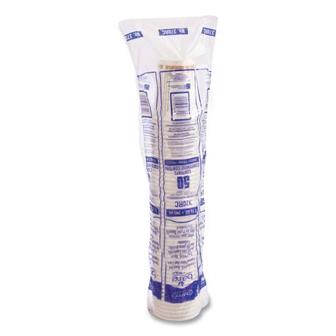 SOLO Bare Eco Forward Recycled Content PCF Paper Hot Cups ProPlanet Seal Oz Green White