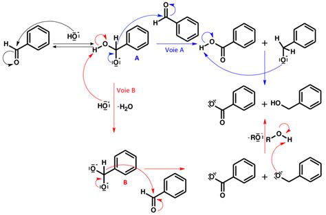 Mécanisme de la réaction de Cannizzaro selon Milcent 270 Dans les