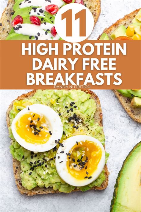 Here Are 11 High Protein Dairy Free Breakfast Ideas For Your Kick Of