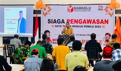 Satu Tahun Menuju Pemilu 2024 Bawaslu Halut Deklarasi Siaga Pengawasan