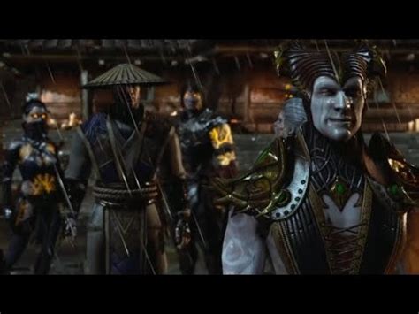 Shinnok And His Revenants Fight Raiden Mortal Kombat X Story Mode