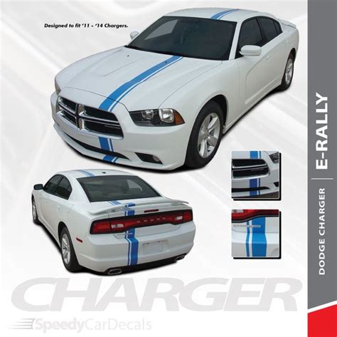 EURO RALLY 2011 2014 Dodge Charger E Rally Offset Vinyl Graphics