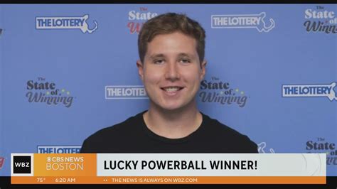 Third Million Powerball Winner In Massachusetts Claims Prize Youtube