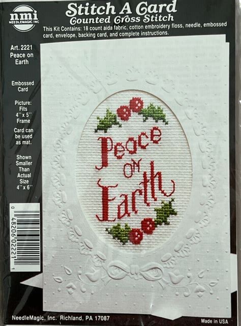 NMI Needlemagic STITCH A CARD Counted Cross Stitch Kits Variety