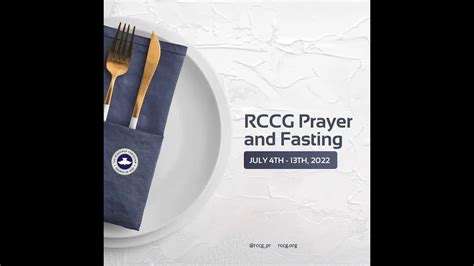 RCCG Prayer Fasting YouTube