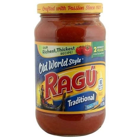 Ragu Old Word Style Traditional Pasta Sauce 396 G Jiomart