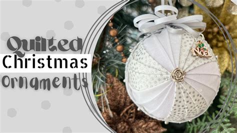 Quilted Ball Ornament Directions