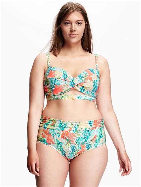 Twist Front Plus Size Bikini Top Old Navy