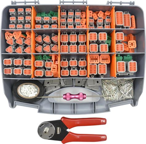 Amazon.com: JRready Deutsch Connector Kits ST6303: 2 3 4 6 8 12 Pin DT