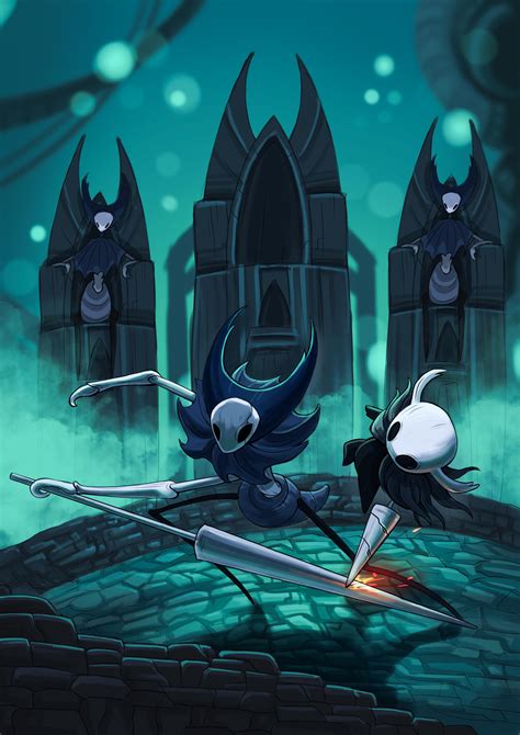 Oc Some Hollow Knight Fan Art With The Mantis Lords D Rhollowknight