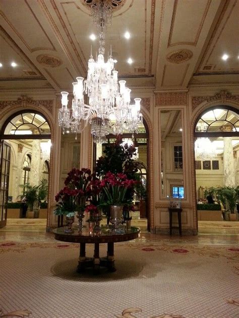 The Plaza Hotel lobby, Central Park South and 59th St., New York City ...