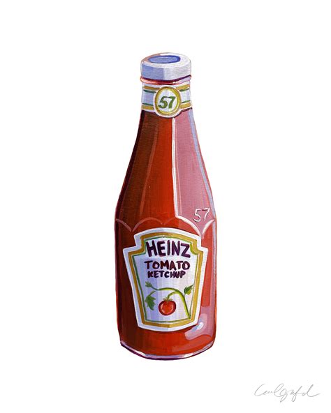 Ketchup Print — LAUREL GREENFIELD ART