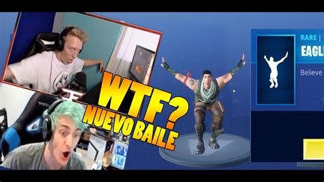 Ninja Y Tfue Reaccionan Al NUEVO BAILE AGUILA EAGLE Fortnite Fans