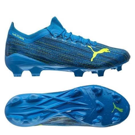 PUMA Ultra 1.2 FG/AG Speed of Light - Blå/Gul | www.unisport.dk