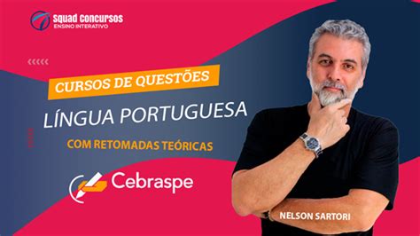 Resolução De Questões De Língua Portuguesa Com Prof Nelson Sartori