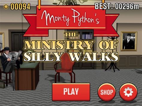 Make Like John Cleese In Monty Python's The Ministry Of Silly Walks