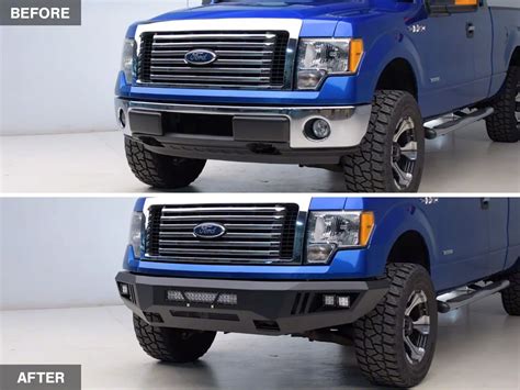 Barricade F 150 Extreme Hd Front Bumper With Led Light Bar Fog And