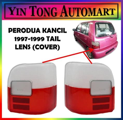 Perodua Kancil Tail Lamp Lens Cover Lazada