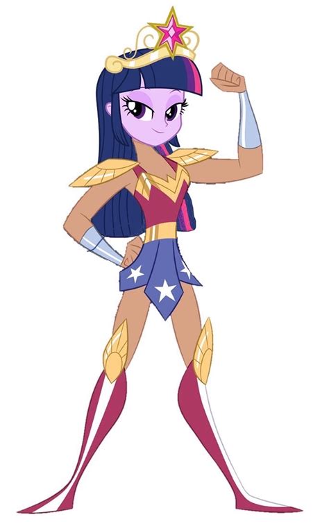 Twilight Sparkle As Wonder Woman By Miguelucm On Deviantart