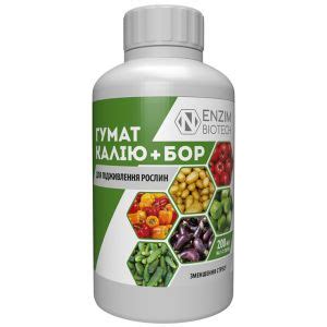Купить Стимулятор роста удобрение Гумат Калия + Бор Цена, фото ...