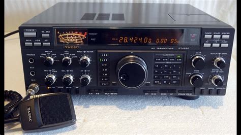 Yaesu FT FT990 All Mode Hf Transceiver YouTube