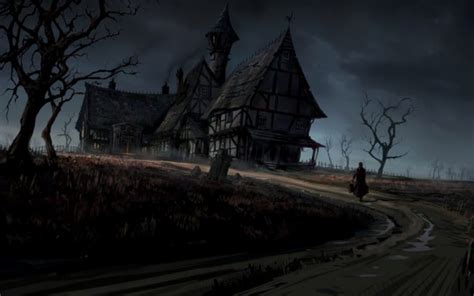 Haunted House Halloween Wallpapers 4K, Full HD Mobile&Desktop ...