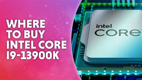 *LIVE* Intel Core i9-13900K release date, price, where to buy | WePC