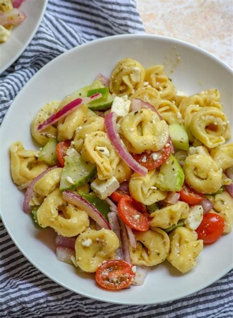 Mediterranean Tortellini Pasta Salad 4 Sons R Us