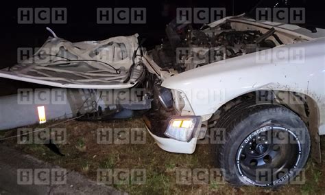 Brutal accidente vial deja pérdidas materiales en La Entrada Copán