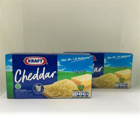 Jual Keju Kraft Cheddar Gr Indonesia Shopee Indonesia