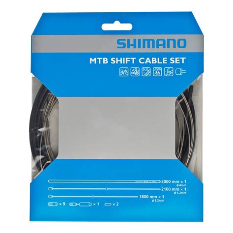 Shimano SP41 MTB Stainless Steel Cable and Shifter Kit | Deporvillage