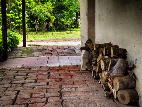 Gambar Tanah Pertanian Vintage Kerja Tua Petani Rumah Kayu