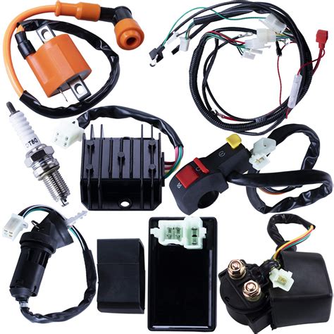 Buy Full Electrics Wiring Harness Coil Ignition Switch CDI Solenoid