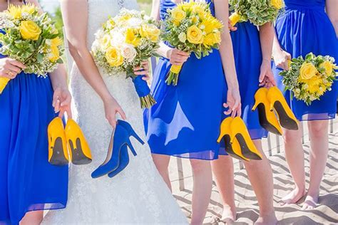 7+Royal Blue And Yellow Bridesmaid Dresses - Aress Blog