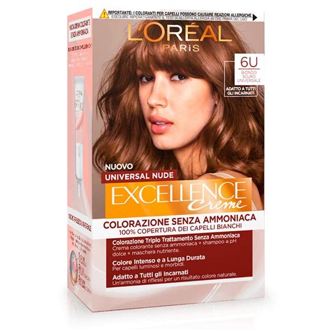 LOréal Paris Colorazione Permanente Excellence Universal Nude Senza Ammoniaca Con Riflesso