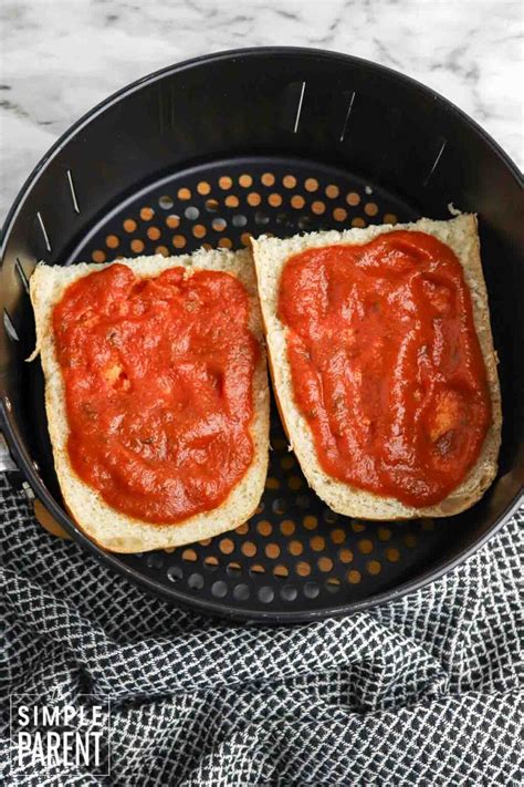 Air Fryer French Bread Pizza Fast Easy Cheesy