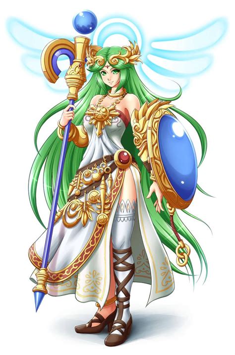 Palutena By Mazume Art Drawings Zelda Characters