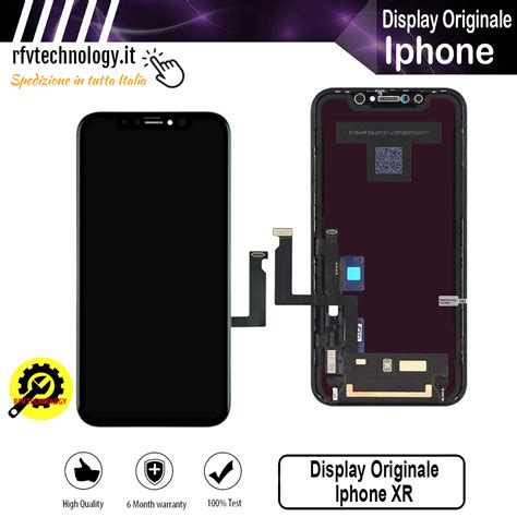 Display Touch Screen Schermo Originale Iphone XR - RFV technology
