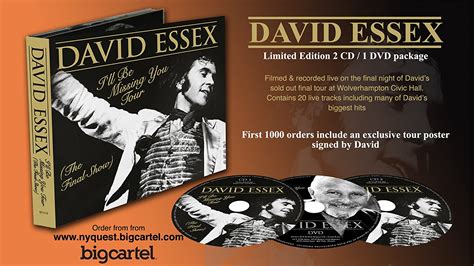 David Essex I Ll Be Missing You Farewell Tour Cd Dvd By David Essex Uk Cds And Vinyl