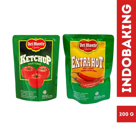 Jual Delmonte Saus Sambal Extra Hot Chili Sauce Saos Tomat Tomato