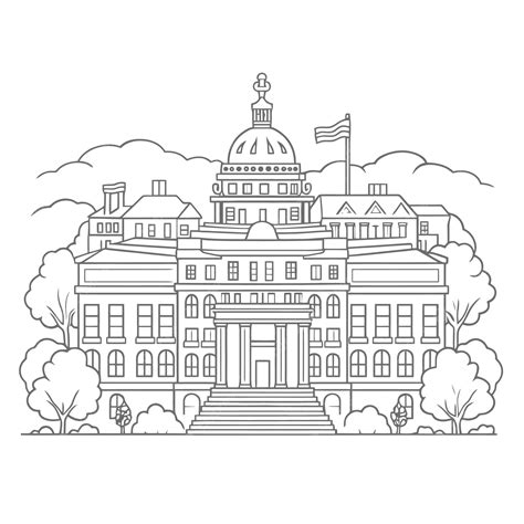 Capitol Building Drawing Outline Capitol Outline Images – Browse