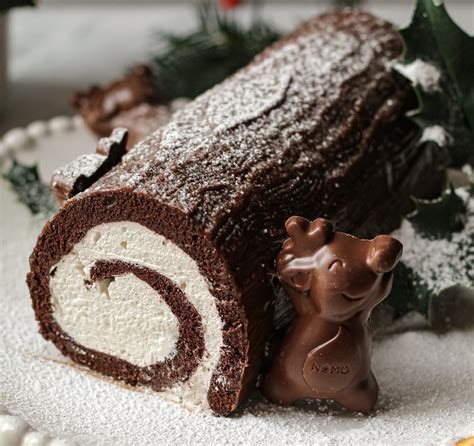 Chocolate Orange Yule Log Project Vegan Baking