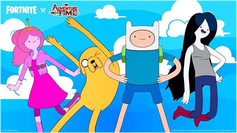 Adventure Time Characters Finn Adventure Time X Fortnite Collab: