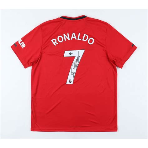 Cristiano Ronaldo Signed Manchester United Jersey (Beckett) | Pristine Auction